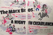1946 Marx Bros. Movie Trade Ad ~ Night in Casablanca