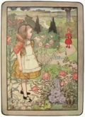 1904 Alice in Wonderland Through the Looking Glass Print