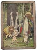 1904 Alice in Wonderland Through the Looking Glass Print