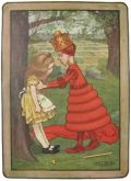 1904 Alice in Wonderland Through the Looking Glass Print
