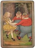 1904 Alice in Wonderland Through the Looking Glass Print
