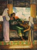 1929 N.C. Wyeth Print & Children's Bible Story