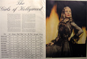 1940's Hollywood Actresses, Sex Symbols ~ Measurements, Photo Spread