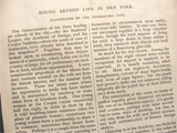 1880 New York Art Schools in the 19th Century, Salmagundi Club ~ Old Magazine Article