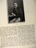 1880 Cham Amedee-Charles Henri Comte de Noe ~ Old Magazine Article ~ Illustrated
