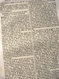 1853 Yellow Fever Plague in New Orleans ~ Old Magazine Article