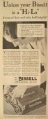 1931 Bissell Sweeper Ad ~ Hi-Lo