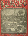 1880 Green's Cures/Medicine ~ Atlas & Almanac