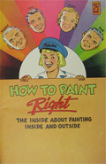 Vintage Comic Book ~ Dutch Boy Paints ~ How To Paint Right