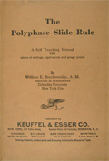 1925 Keuffel & Esser Polyphase Slide Rule Manual