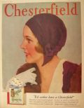 1931 Chesterfield Cigarettes Ad ~ J. Knowles Hare