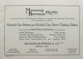 1910's Manning Bowman Catalog & Recipe Booklet