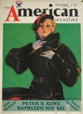1933 American Magazine Cover ~ Woman in Mink ~ Bradshaw Crandell