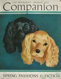 1937 Woman's Home Companion Cover ~ Cocker Spaniel Dogs