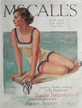 1932 McCall's Magazine Cover ~ Swimsuit Woman, Neysa McMein