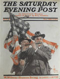 1913 Saturday Evening Post Cover ~ Leyendecker Civil War Vets