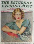 1933 Saturday Evening Post Cover ~ Marland Stone
