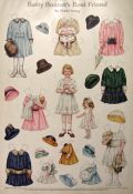 1916 Betty Bonnet's Best Friend Paper Dolls