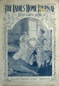 1896 Ladies' Home Journal Cover ~ Victorian Women at Tea with Child