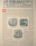 1896 The Distribution of Textiles ~ Illustrated Article