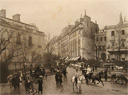 La Place Saint Georges, Paris Antique Art Print ~ Edmond Grandjean