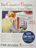 1931 Frigidaire Refrigerator Ad ~ Greatest Bargain
