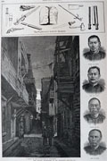 1886 Chinese Highbinders in San Francisco ~ Antique Print & Article