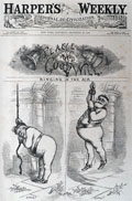 1885 Thomas Nast Santa ~ Harper's Weekly Cover Print