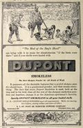 1907 Dupont Smokeless Shotgun Powder Ad