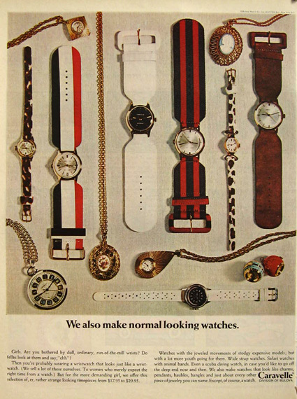 SHOPZILLA - CARAVELLE VINTAGE WATCHES COLLECTIBLES SHOPPING