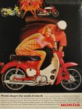 1967 Honda 90 & Honda Rally Motorcycle Ad