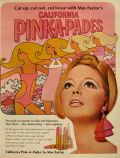 1967 Retro Max Factor Pink-A-Pades Lipstick Ad