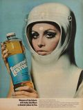 1968 Lestoil Ad ~ Moon Women of the Future