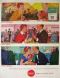 1958 Coke Coca Cola Ad ~ First Glance, First Date, First Dance