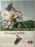 1969 Huffy "Slingshot" Rail Vintage Bicycle Ad