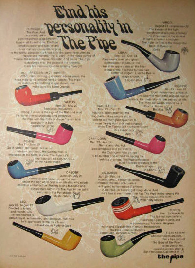 1969 Venturi "The Pipe" Vintage Ad ~ Find His Personality