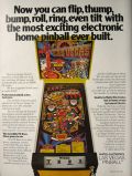 1978 Las Vegas Pinball Machine by Mattel Vintage Ad