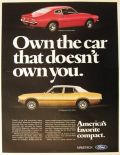 1972 Vintage Ford Maverick Ad ~ 2-Door & 4-Door