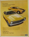 1971 Ford Maverick Ad ~ The Simple Machine