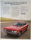 1971 Toyota Celica ST Ad ~ Some Economy Car