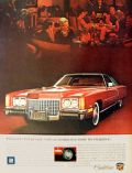 1972 Vintage Cadillac Eldorado Ad ~ Taste for Elegance