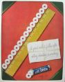 1950 Lifesavers Candy Ad ~ Wooden Ruler