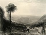 View of Orvieto, Italy ~ J.M.W. Turner ~ Antique Print
