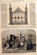 Joseph Whitworth's Radial Drilling Machine Antique Print
