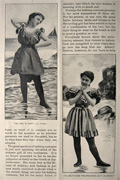 1895 The Bathing Suit Question ~ Illustrated Article