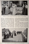 1897 Coney Island in Gala Dress ~ Antique Article, Photos