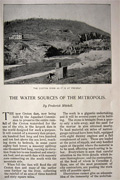 1897 Building the Croton Dam ~ Article, Photos