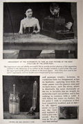 1896 Experiments with the New Rontgen X-ray ~ Article, Photos