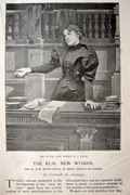 1896 Women's Rights, Women as Professionals ~ Illustrated Article