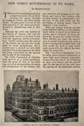 1898 New York Foundling Hospital ~ Article, Photos